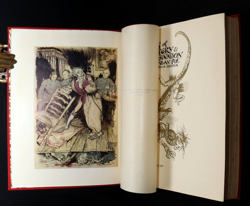 1935 First US Edition - Edgar Allan Poe Tales of Mystery, illustrated by Rackham