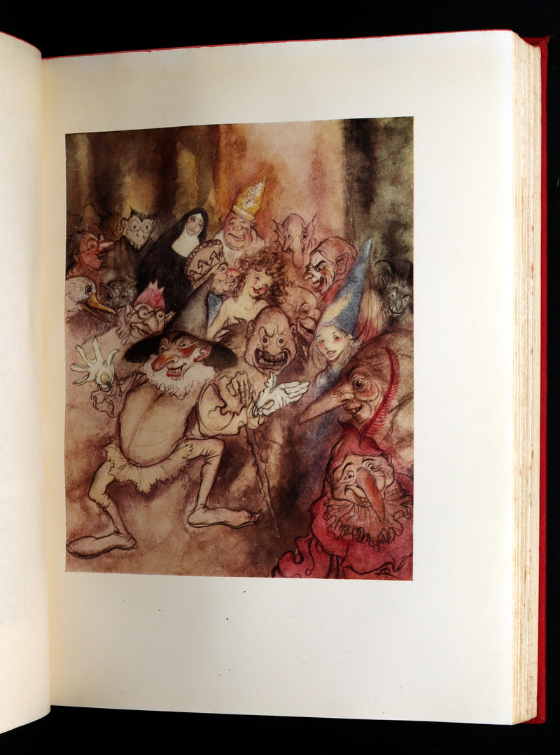 1935 First US Edition - Edgar Allan Poe Tales of Mystery, illustrated by Rackham