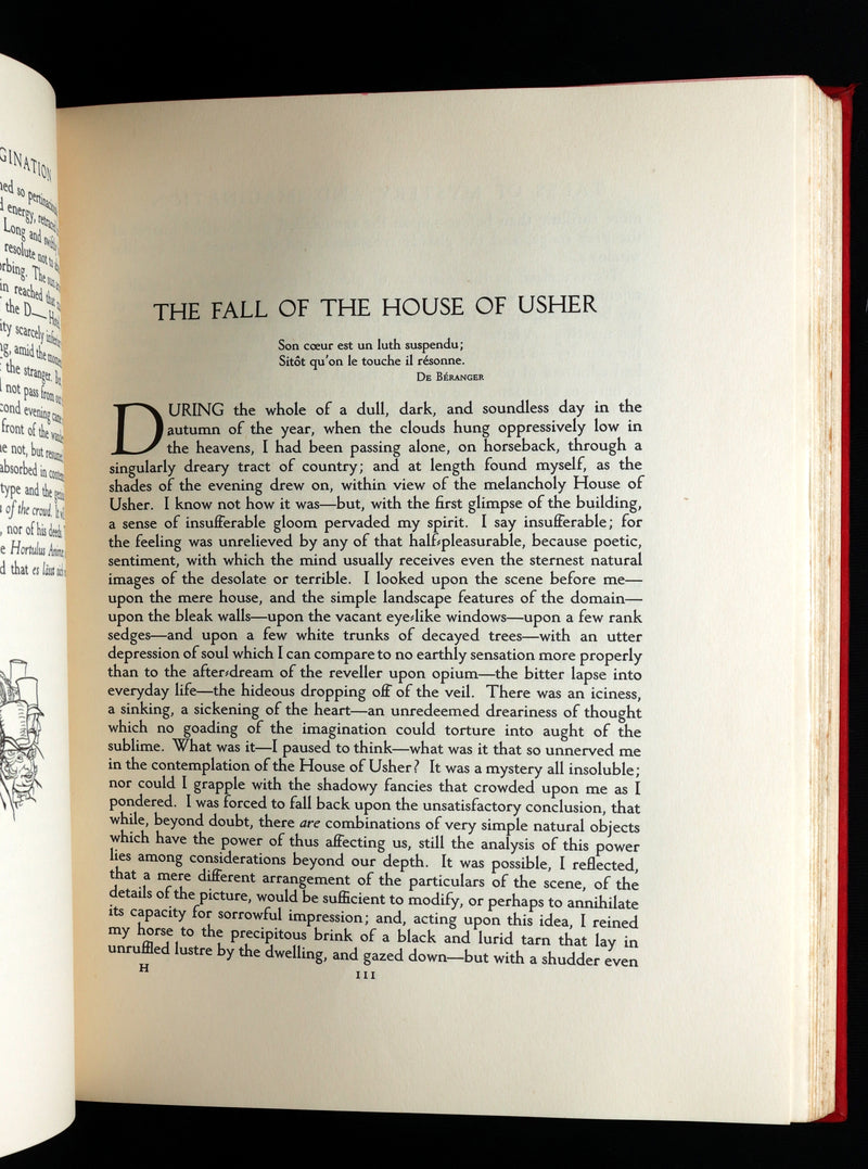 1935 First US Edition - Edgar Allan Poe Tales of Mystery, illustrated by Rackham