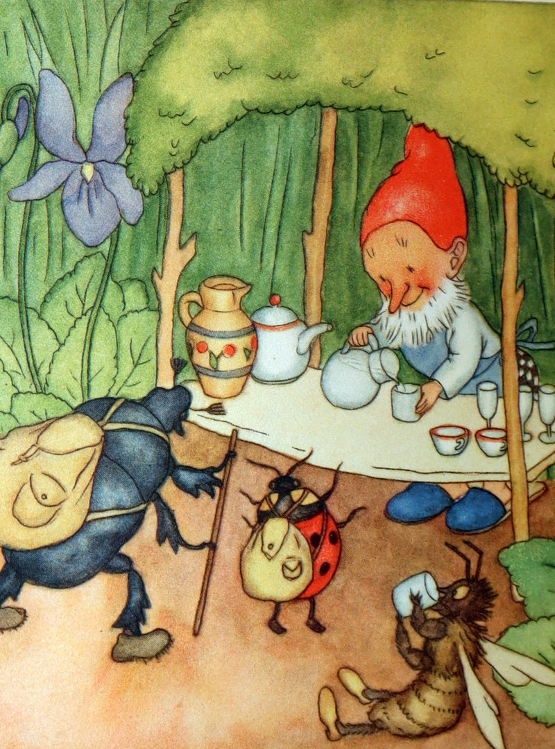 1933 Scarce First Edition - THE Jolly Gnome Illustrated by Ida Bohatta-Morpurgo