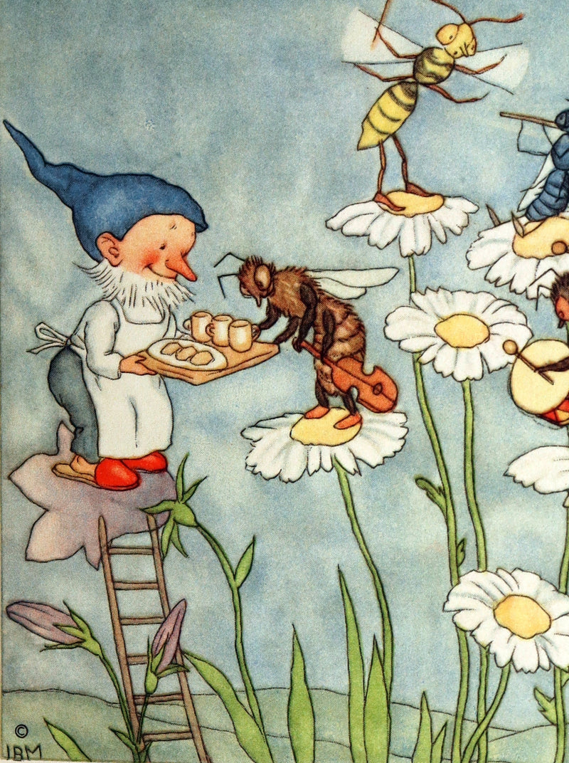 1933 Scarce First Edition - THE Jolly Gnome Illustrated by Ida Bohatta-Morpurgo