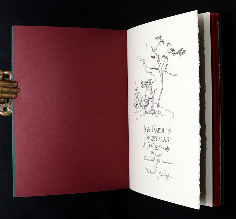 2007 Rare Edition - Mr. Rabbit's Christmas Wish by Charles van Sandwyk
