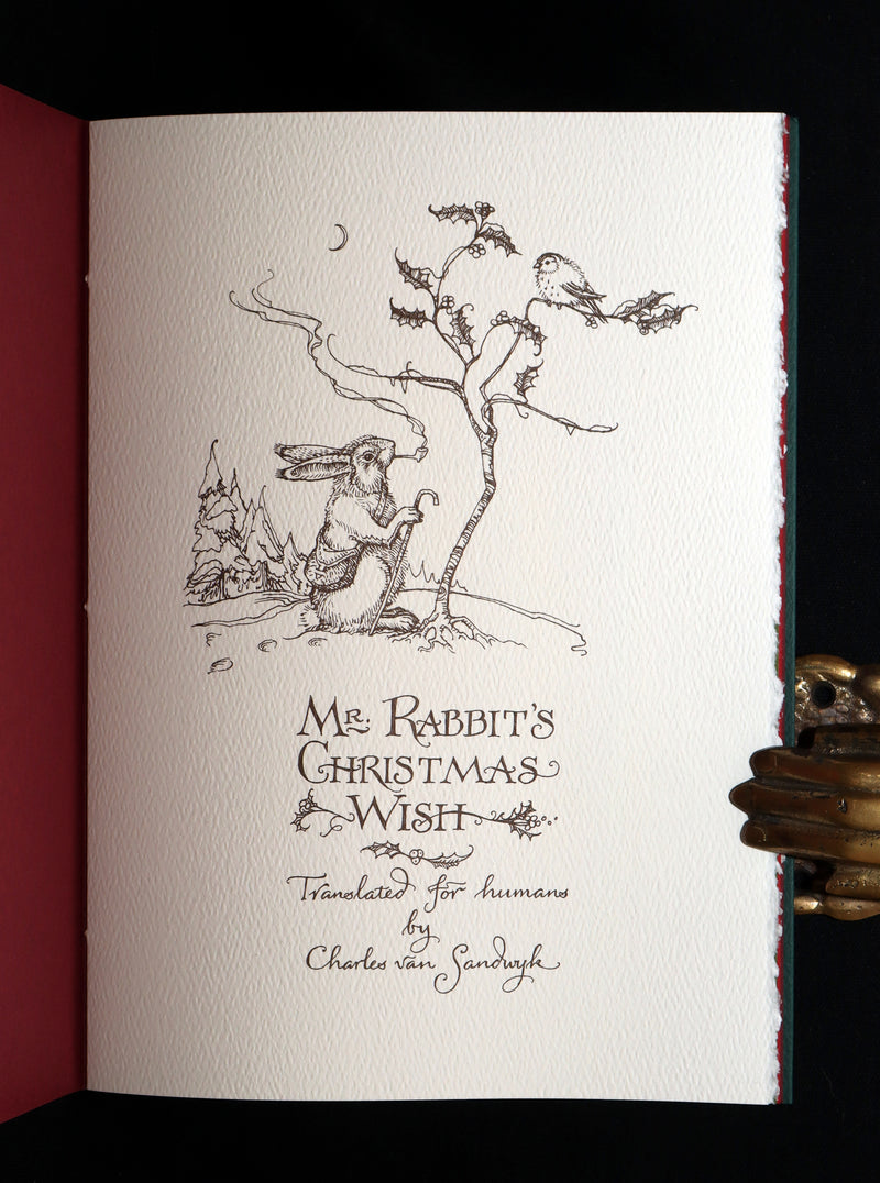 2007 Rare Edition - Mr. Rabbit's Christmas Wish by Charles van Sandwyk