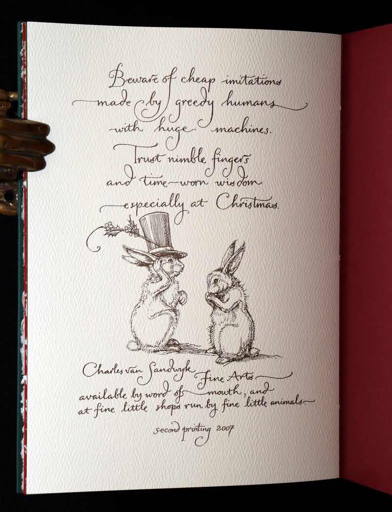 2007 Rare Edition - Mr. Rabbit's Christmas Wish by Charles van Sandwyk