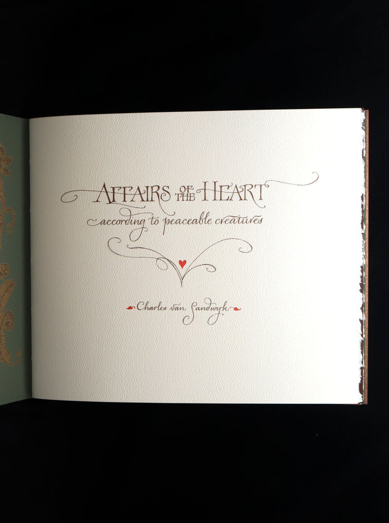 2019 Rare Book - Affairs Of The Heart Illustrated by Charles van Sandwyk