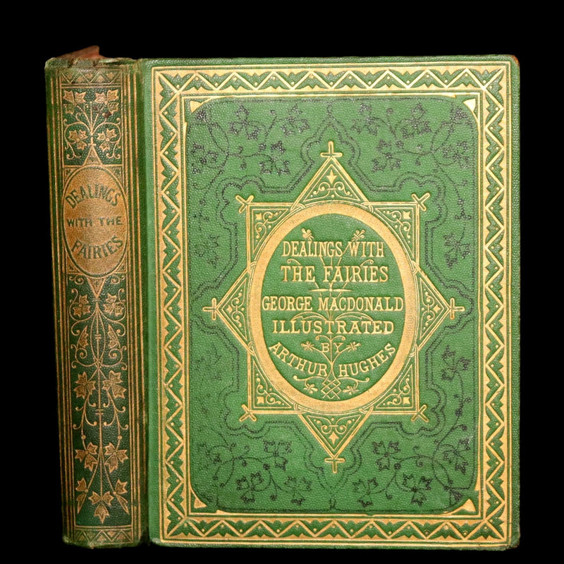 1868 Scarce Book - Dealings with the Fairies by George Macdonald, Illustrated