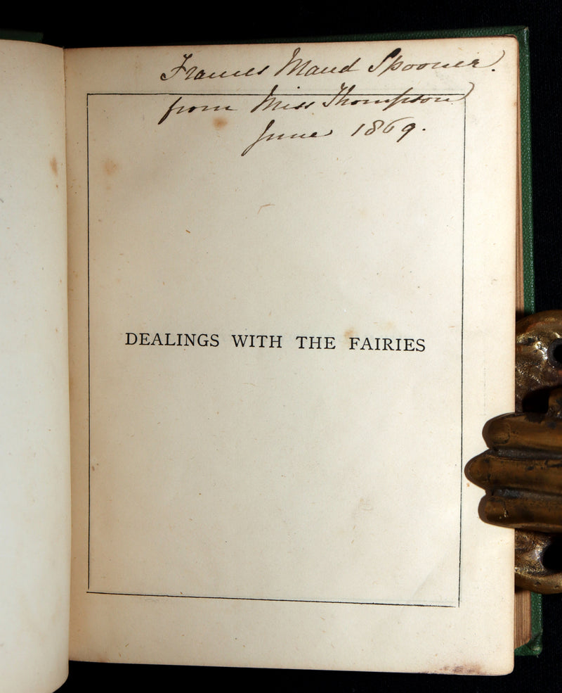 1868 Scarce Book - Dealings with the Fairies by George Macdonald, Illustrated