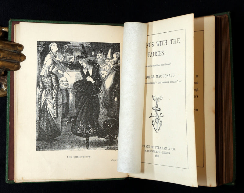 1868 Scarce Book - Dealings with the Fairies by George Macdonald, Illustrated