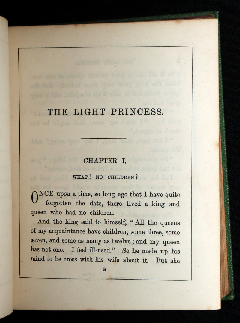 1868 Scarce Book - Dealings with the Fairies by George Macdonald, Illustrated