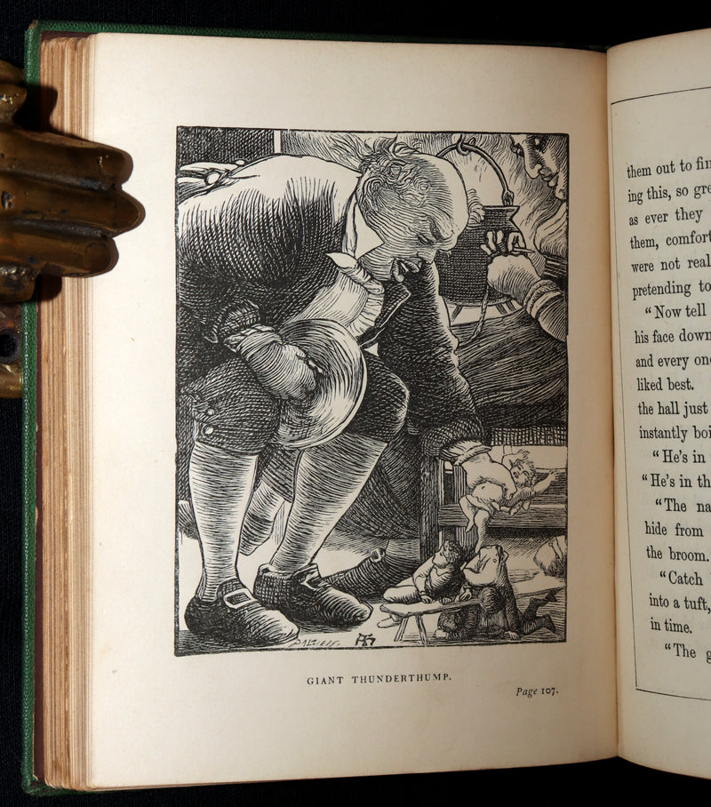 1868 Scarce Book - Dealings with the Fairies by George Macdonald, Illustrated