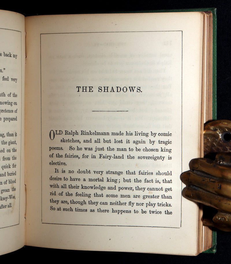 1868 Scarce Book - Dealings with the Fairies by George Macdonald, Illustrated