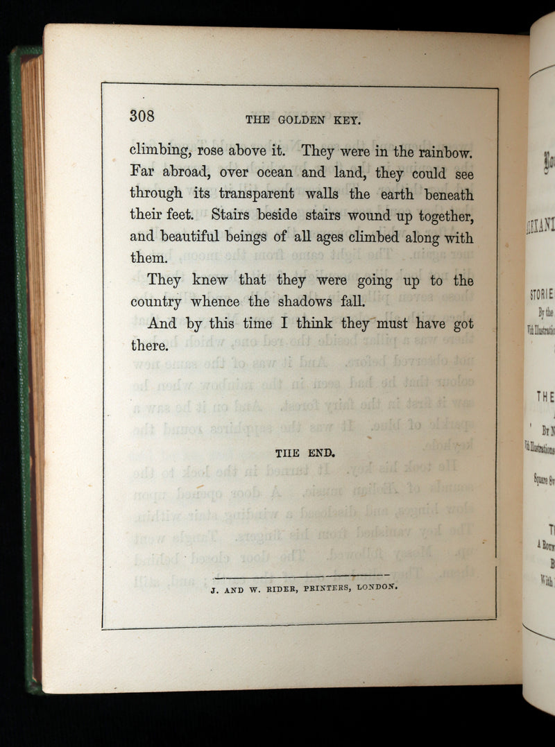 1868 Scarce Book - Dealings with the Fairies by George Macdonald, Illustrated