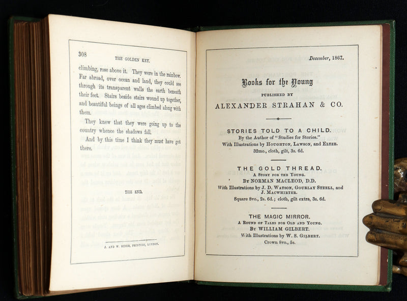 1868 Scarce Book - Dealings with the Fairies by George Macdonald, Illustrated