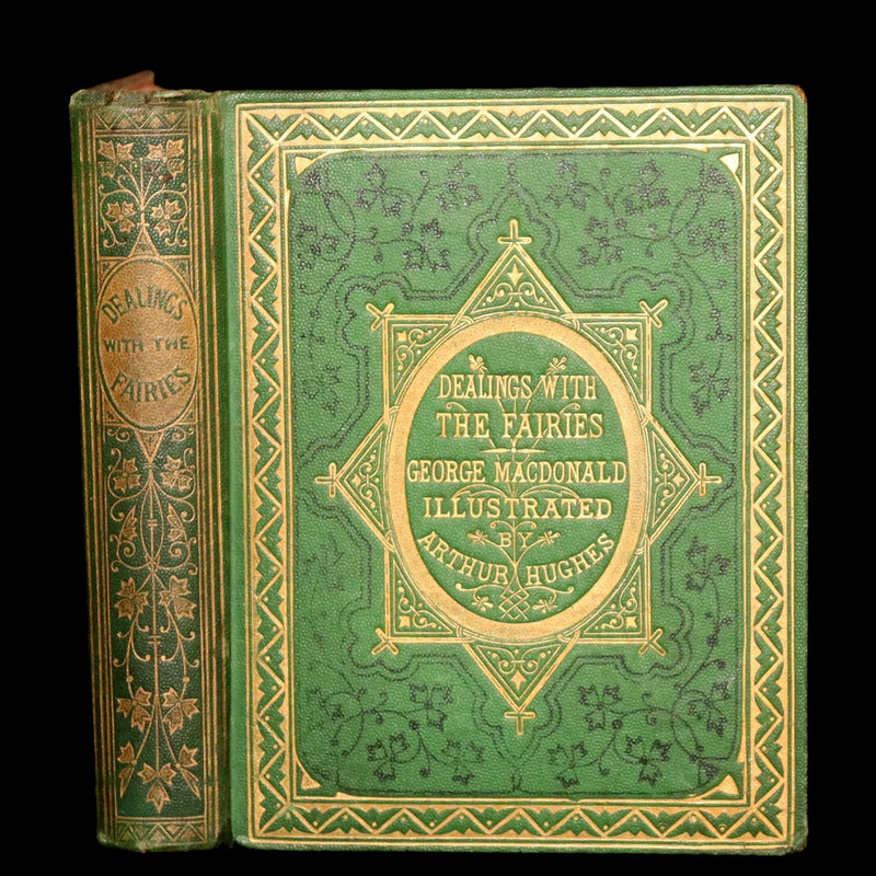 1868 Scarce Book - Dealings with the Fairies by George Macdonald, Illustrated