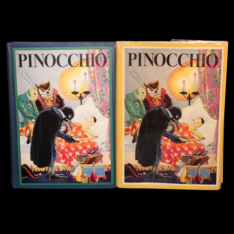 1932 Rare Book - Pinocchio by C. Collodi illustrated by Maud and Miska Petersham