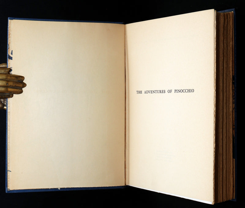 1932 Rare Book - Pinocchio by C. Collodi illustrated by Maud and Miska Petersham
