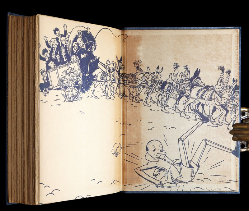 1932 Rare Book - Pinocchio by C. Collodi illustrated by Maud and Miska Petersham