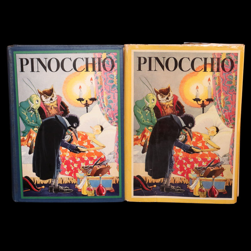 1932 Rare Book - Pinocchio by C. Collodi illustrated by Maud and Miska Petersham