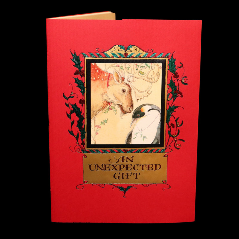 2013 Rare 1stED - An Unexpected Gift, A Christmas Tale by Charles van Sandwyk.