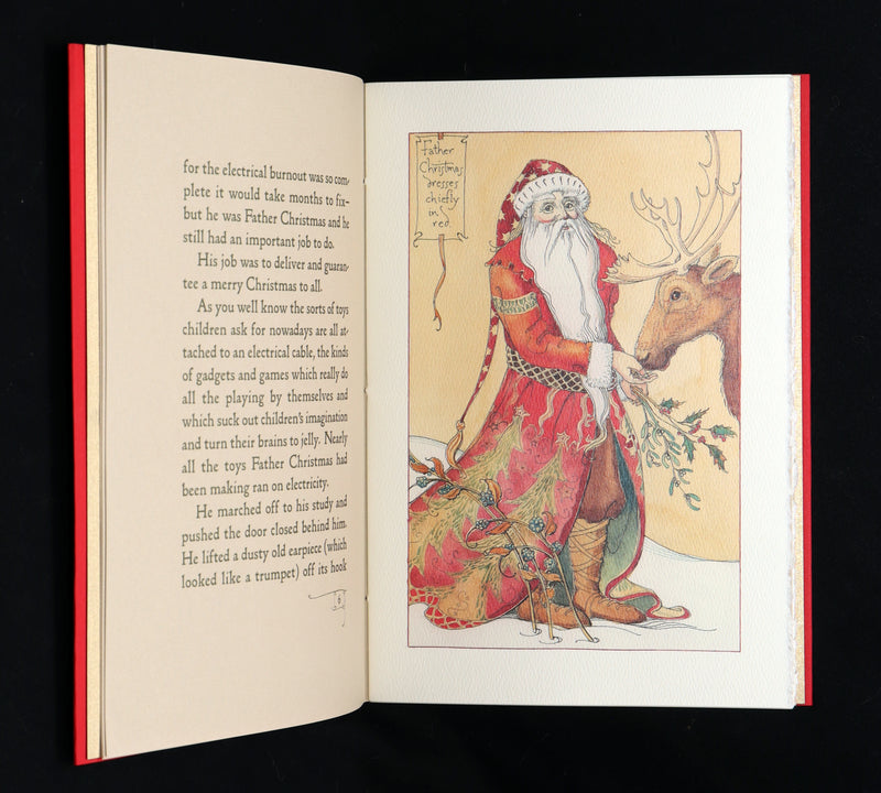 2013 Rare 1stED - An Unexpected Gift, A Christmas Tale by Charles van Sandwyk.