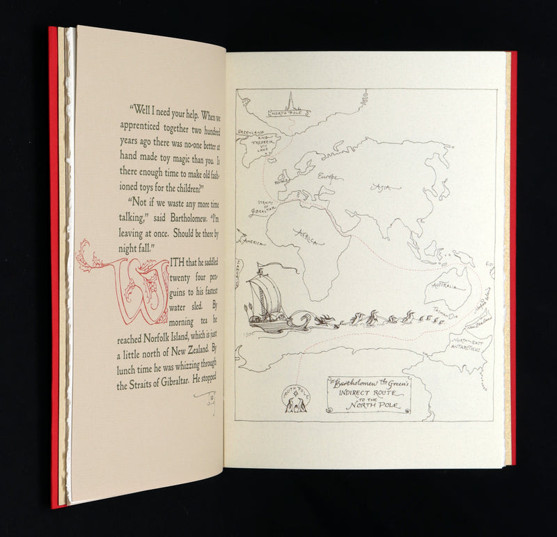 2013 Rare 1stED - An Unexpected Gift, A Christmas Tale by Charles van Sandwyk.