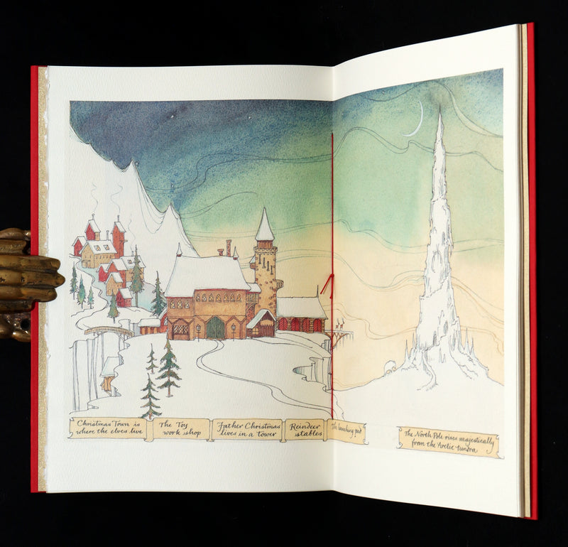 2013 Rare 1stED - An Unexpected Gift, A Christmas Tale by Charles van Sandwyk.