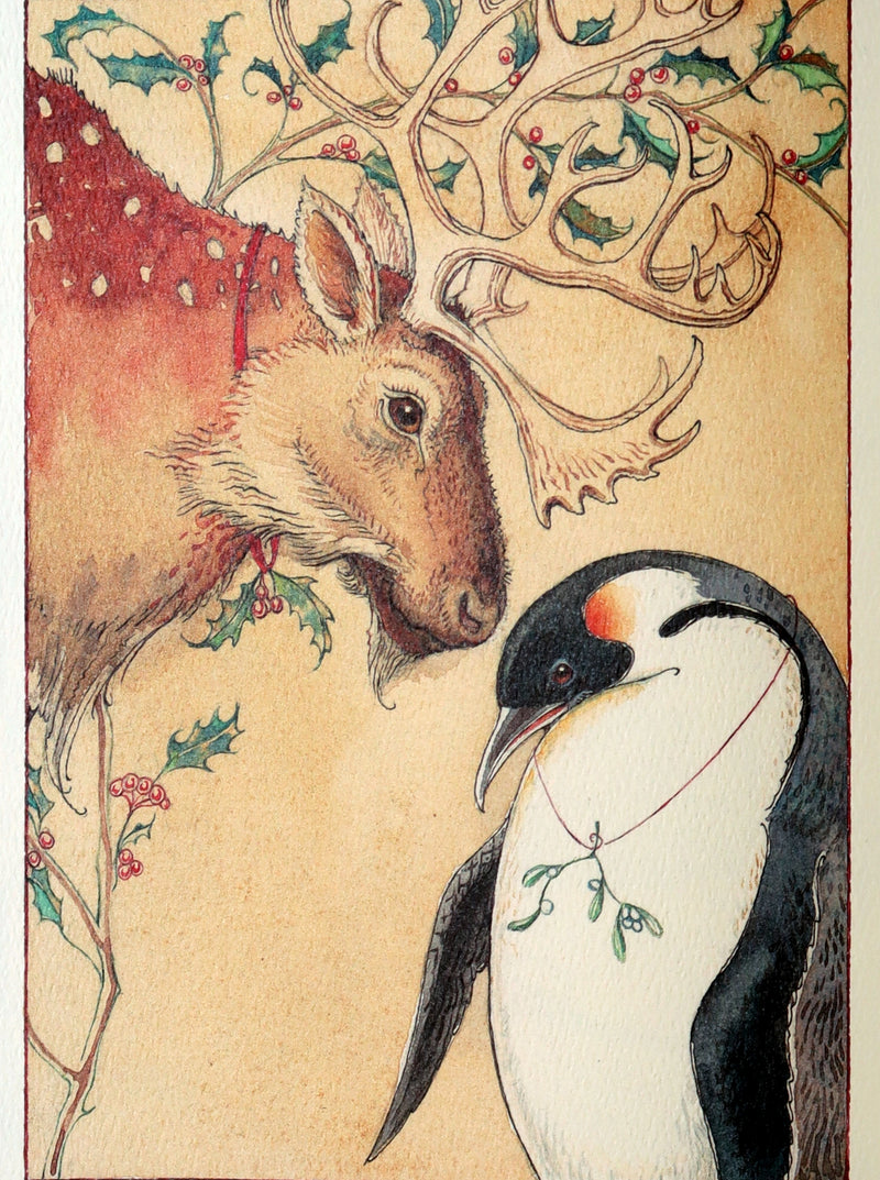 2013 Rare 1stED - An Unexpected Gift, A Christmas Tale by Charles van Sandwyk.