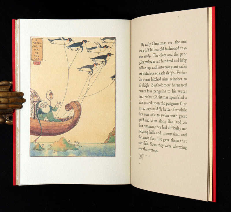 2013 Rare 1stED - An Unexpected Gift, A Christmas Tale by Charles van Sandwyk.