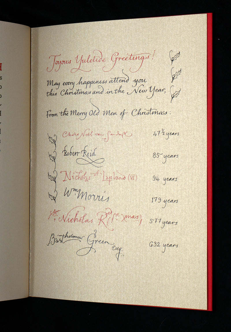 2013 Rare 1stED - An Unexpected Gift, A Christmas Tale by Charles van Sandwyk.