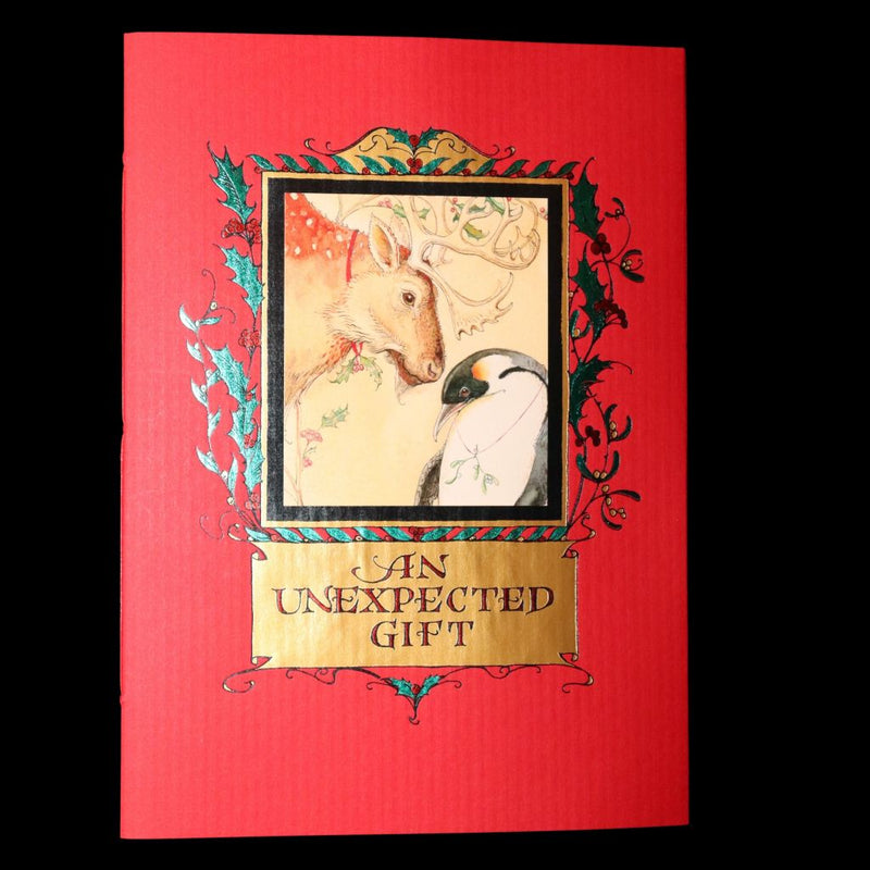 2013 Rare 1stED - An Unexpected Gift, A Christmas Tale by Charles van Sandwyk.