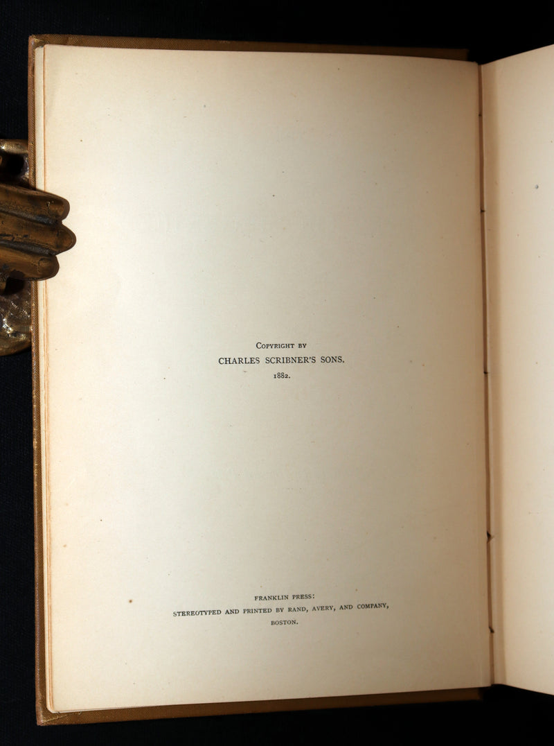 1882 Rare First Edition - The Story of Siegfried illustrated by Howard Pyle