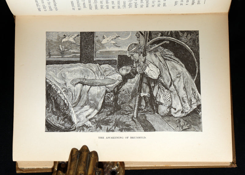 1882 Rare First Edition - The Story of Siegfried illustrated by Howard Pyle