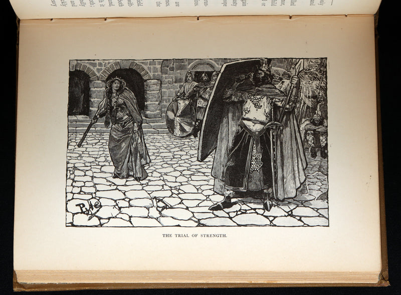 1882 Rare First Edition - The Story of Siegfried illustrated by Howard Pyle