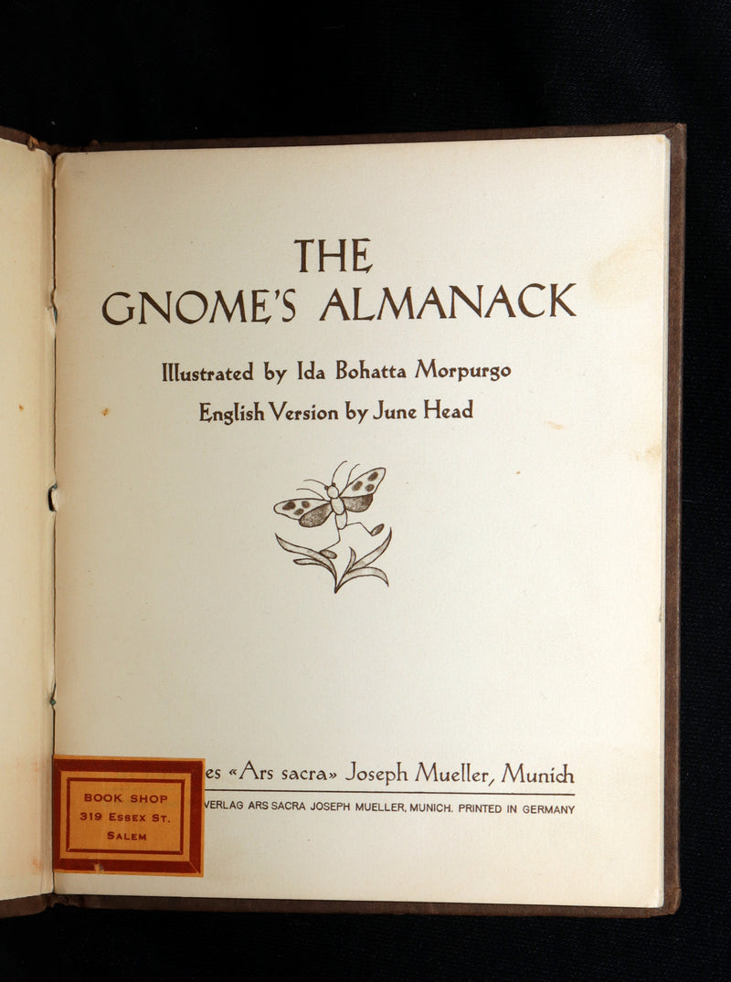 1931 Scarce First English Edition - The Gnome’s Almanack by Ida Bohatta Morpurgo