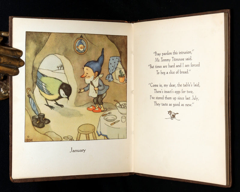 1931 Scarce First English Edition - The Gnome’s Almanack by Ida Bohatta Morpurgo