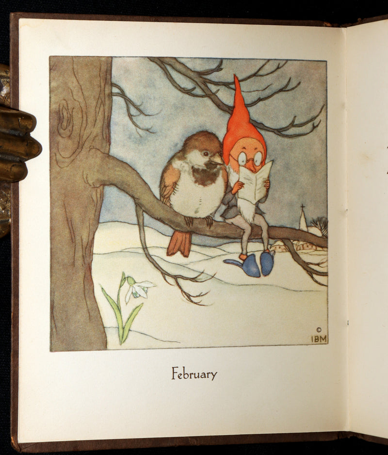 1931 Scarce First English Edition - The Gnome’s Almanack by Ida Bohatta Morpurgo