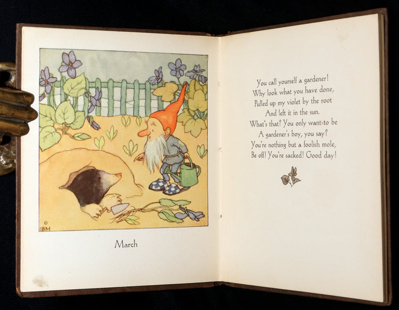 1931 Scarce First English Edition - The Gnome’s Almanack by Ida Bohatta Morpurgo