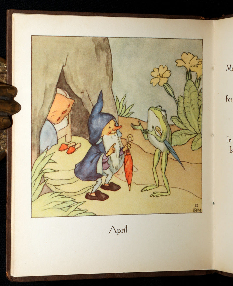 1931 Scarce First English Edition - The Gnome’s Almanack by Ida Bohatta Morpurgo