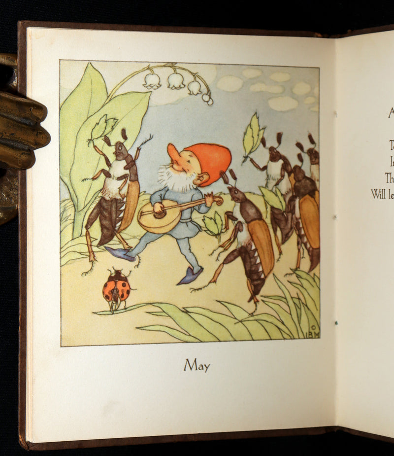 1931 Scarce First English Edition - The Gnome’s Almanack by Ida Bohatta Morpurgo