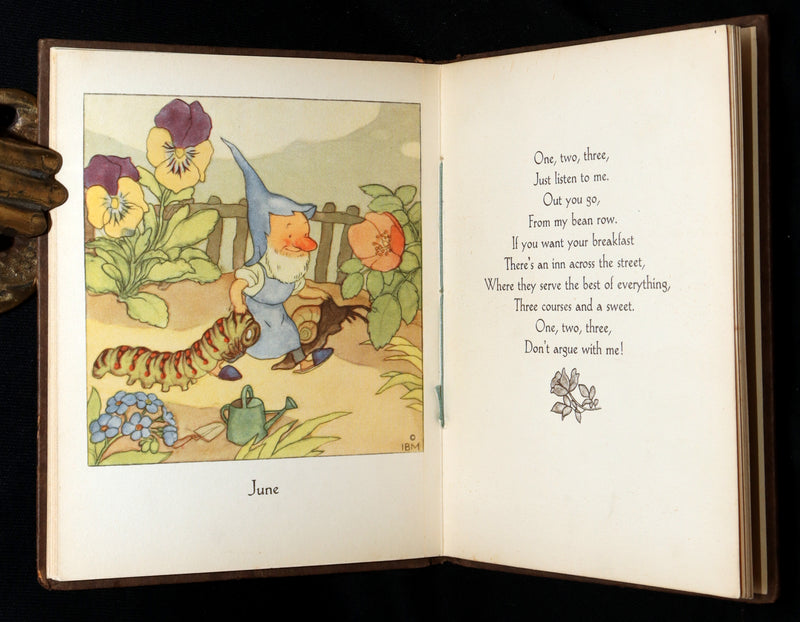 1931 Scarce First English Edition - The Gnome’s Almanack by Ida Bohatta Morpurgo