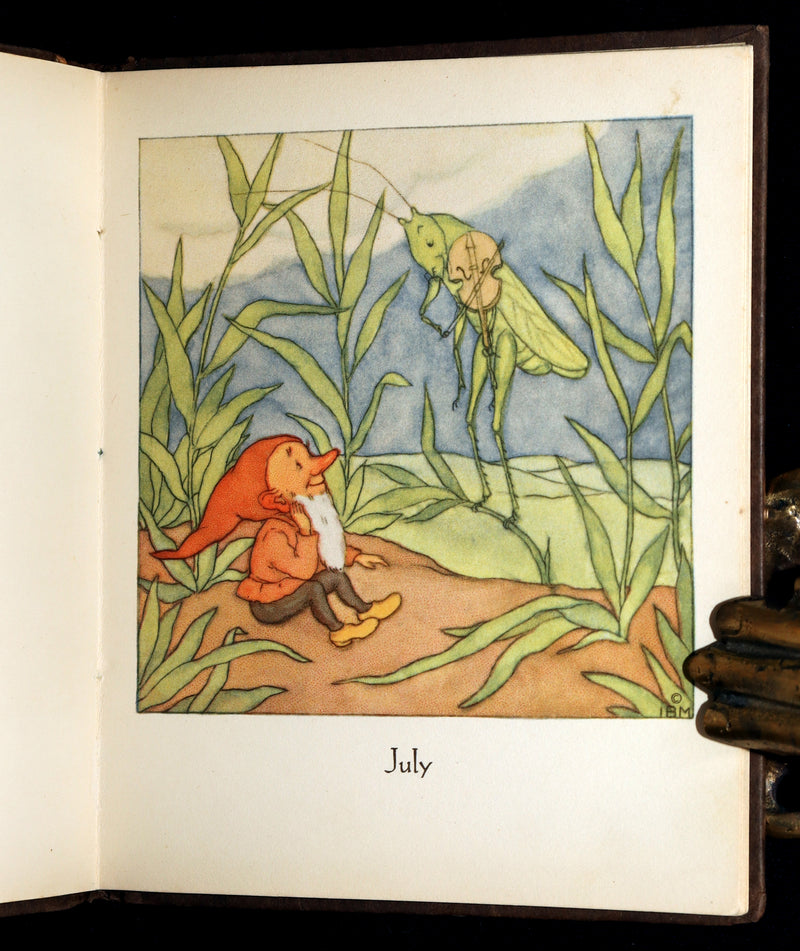 1931 Scarce First English Edition - The Gnome’s Almanack by Ida Bohatta Morpurgo