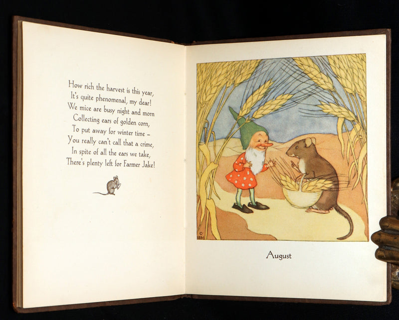 1931 Scarce First English Edition - The Gnome’s Almanack by Ida Bohatta Morpurgo