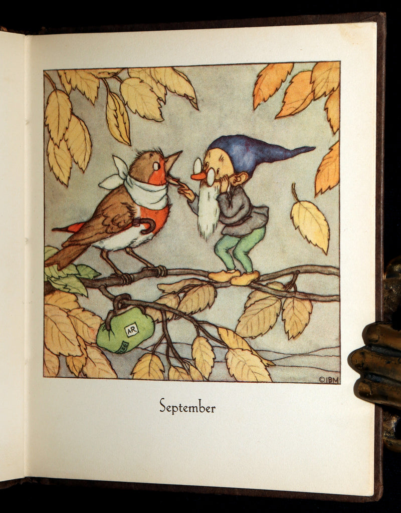 1931 Scarce First English Edition - The Gnome’s Almanack by Ida Bohatta Morpurgo