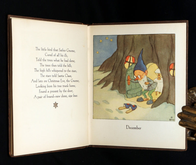 1931 Scarce First English Edition - The Gnome’s Almanack by Ida Bohatta Morpurgo