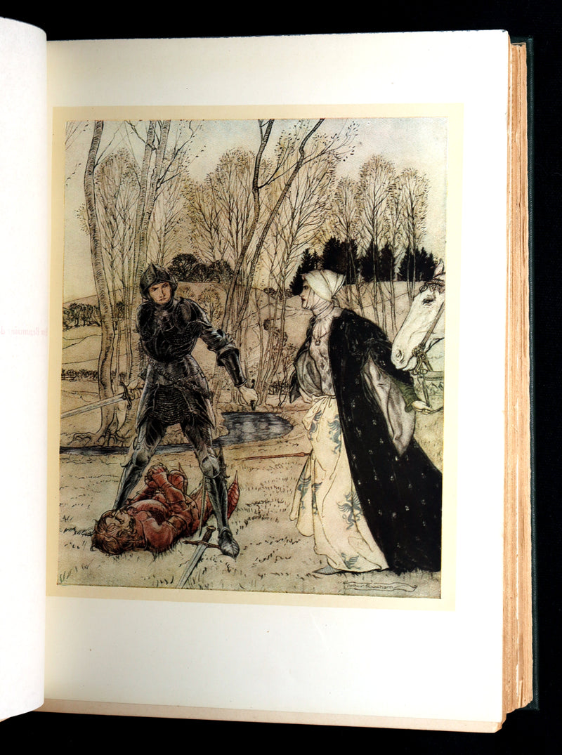 1917 Rare First Edition - Romance of King Arthur, illustrated by Arthur Rackham