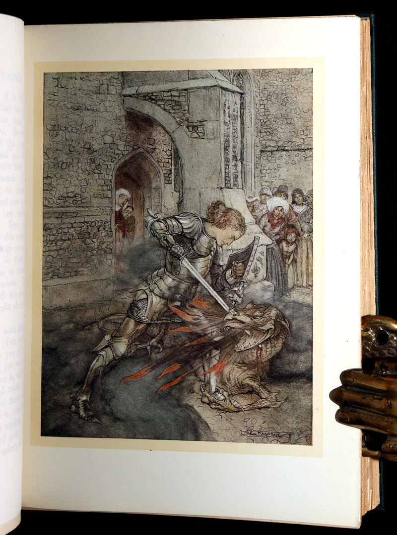 1917 Rare First Edition - Romance of King Arthur, illustrated by Arthur Rackham