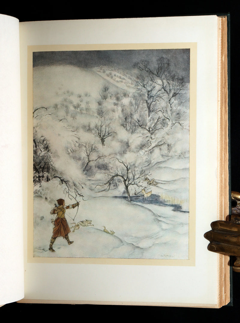 1917 Rare First Edition - Romance of King Arthur, illustrated by Arthur Rackham