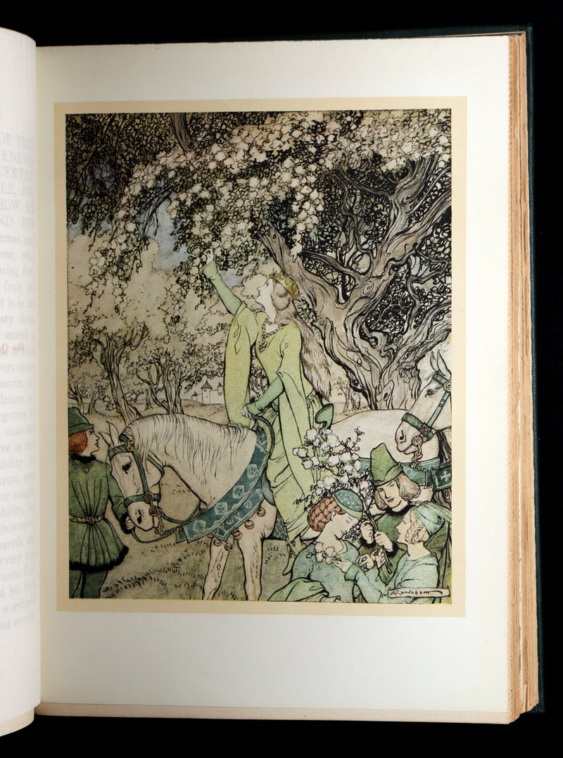 1917 Rare First Edition - Romance of King Arthur, illustrated by Arthur Rackham