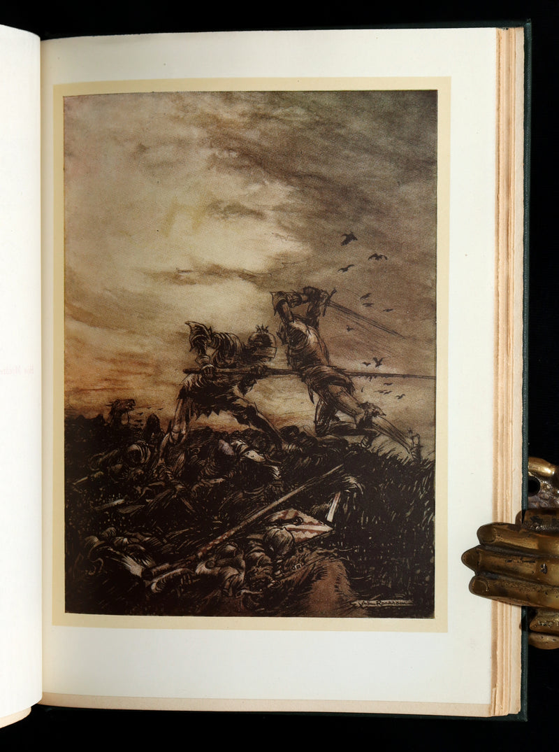 1917 Rare First Edition - Romance of King Arthur, illustrated by Arthur Rackham