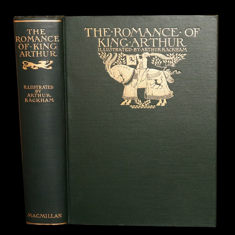 1917 Rare First Edition - Romance of King Arthur, illustrated by Arthur Rackham